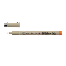 Sakura Pigma Micron 08 Naranja 0.50 mm